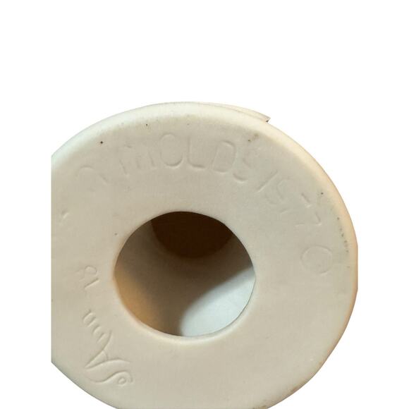 Vintage Byron Molds 1977 Ceramic Christmas Table Boy Top Ornament Tree Topper - Picture 7 of 7